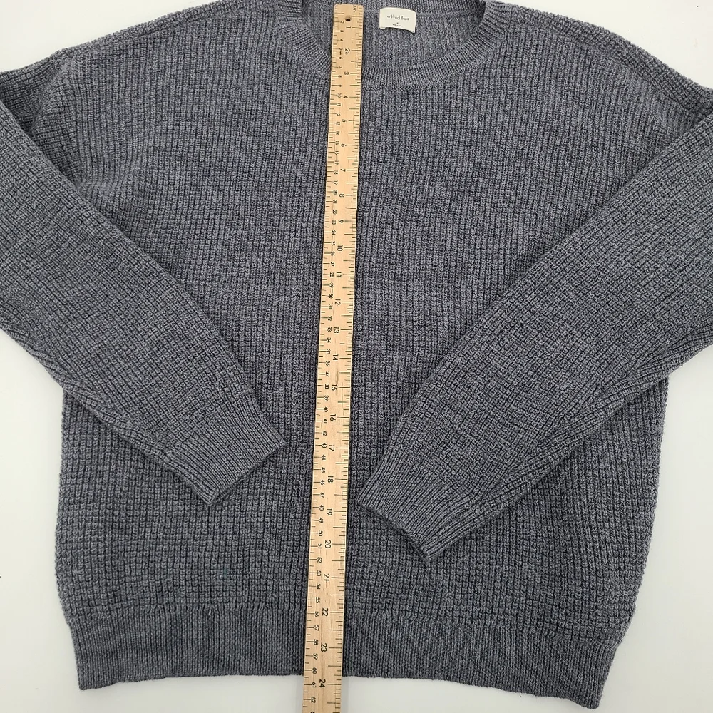 Wilfred Free Pure Merino Wool Textured Crewneck Sweater - Picture 4 of 10